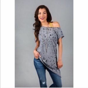 EVEREVE X Michael Stars Asymmetrical Top